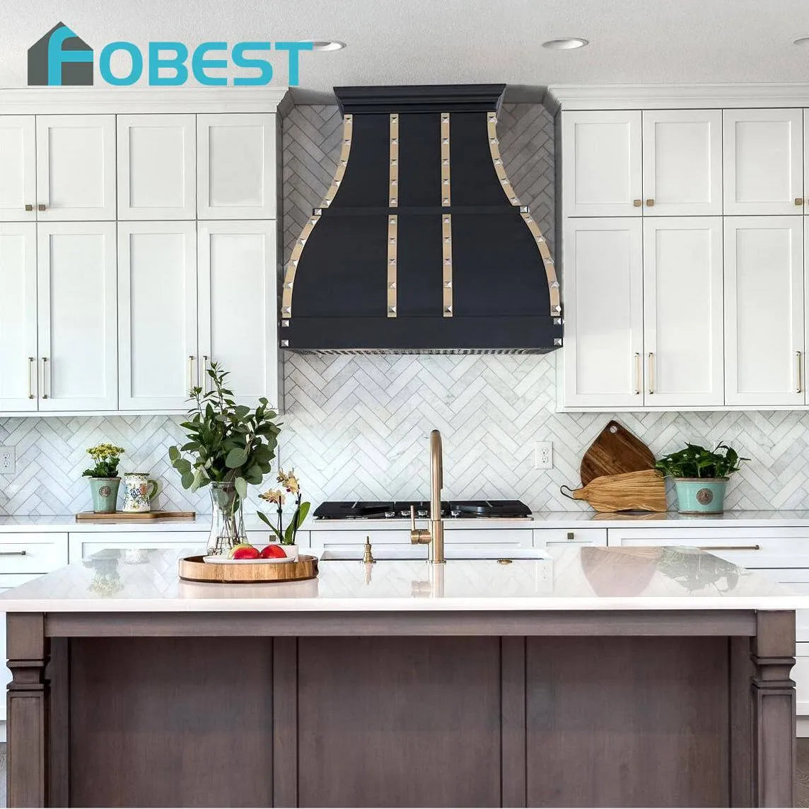 FOBEST Custom Kitchen Hood in Modern Kitchen