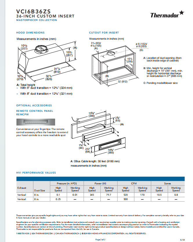 Fobest Custom Metal Range Hood FSS-364 - Custom Link for Heather