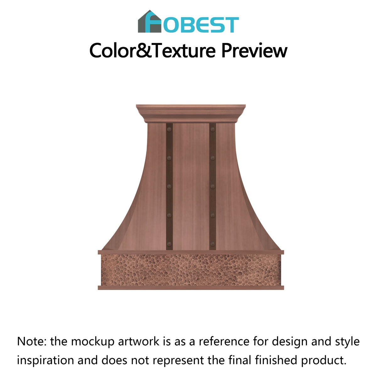 Fobest Custom Range Hood-Custom Link for Andrea Cook