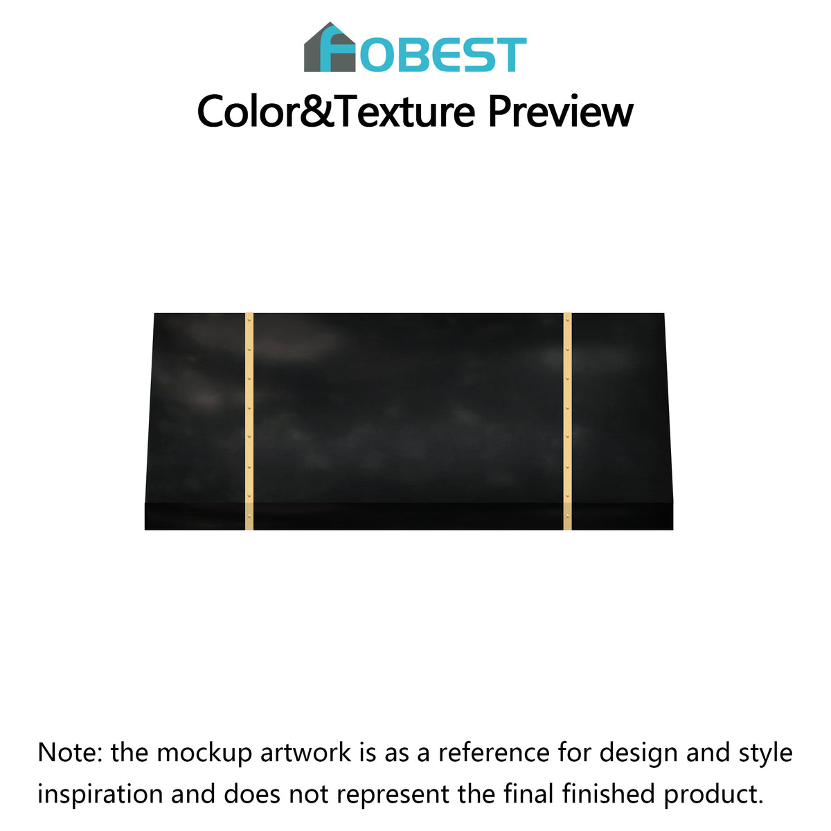 Fobest Custom Range Hood-FSS-284 Zinc Metal Range Hood Custom Link for Amber