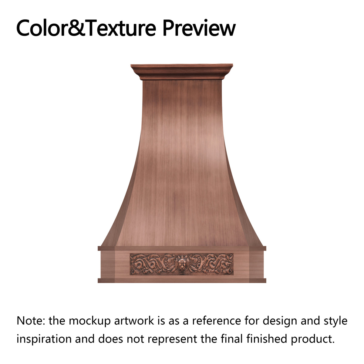 Fobest Custom Metal Range Hood FCP-6-50% Deposit Custom Link for Mike Tetrault