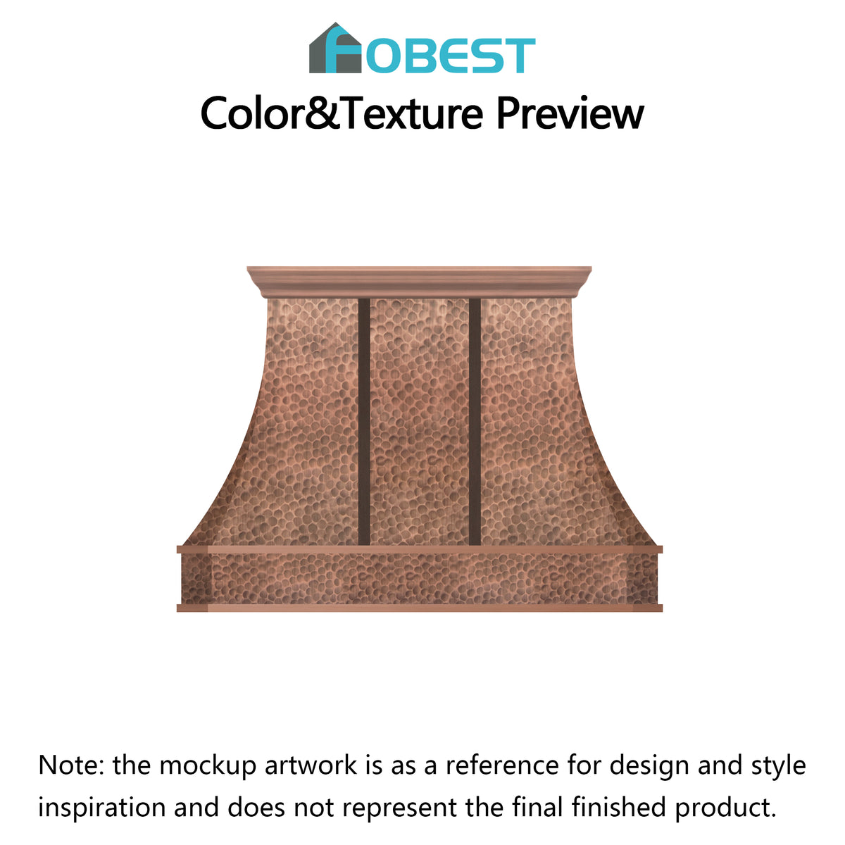 Fobest Custom Range Hood-Custom Link for Megan