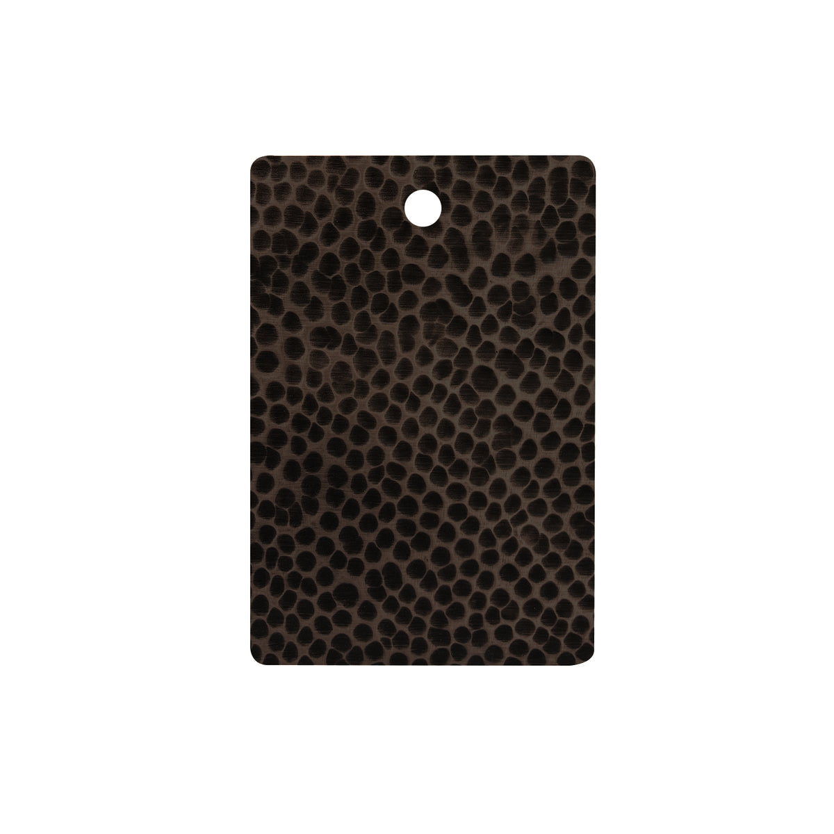 Fobest Copper Sample-Dark Antique Copper Beehive Hammered Texture