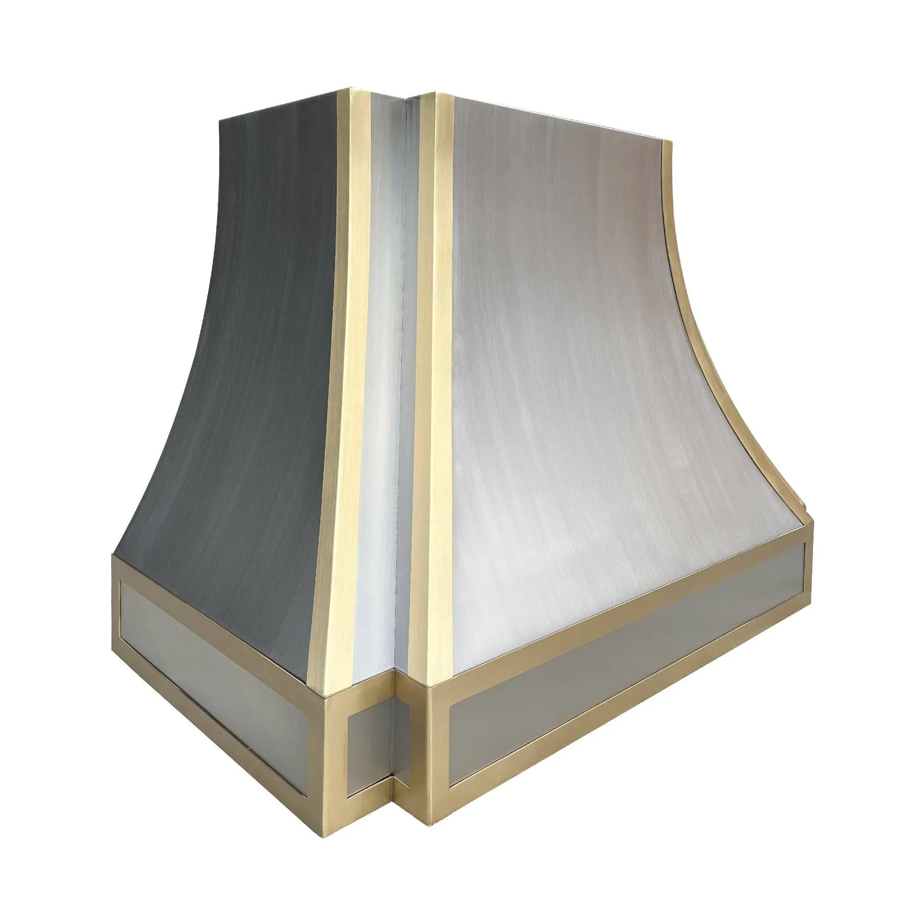 Fobest American Range Hood Stainless Steel Finish with Trim FSS-96-Stainless Steel Range Hood-Fobest