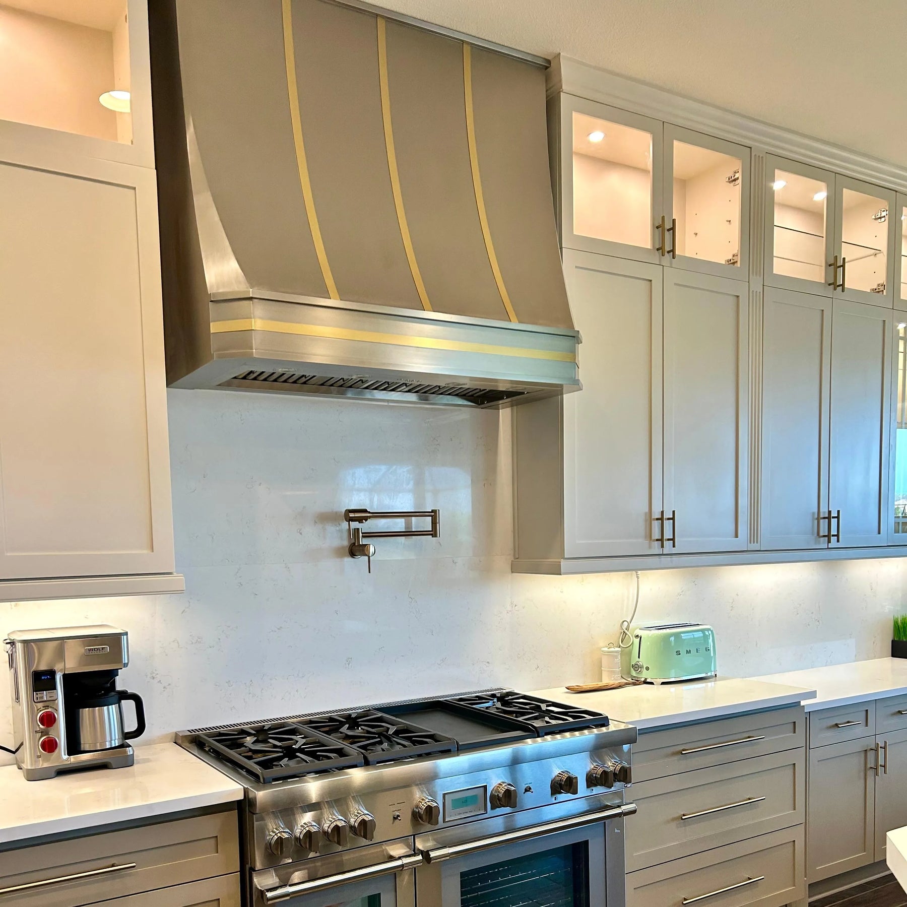 Fobest Angle Custom Stainless Steel Range Hood FSS-116-Stainless Steel Range Hood-Fobest