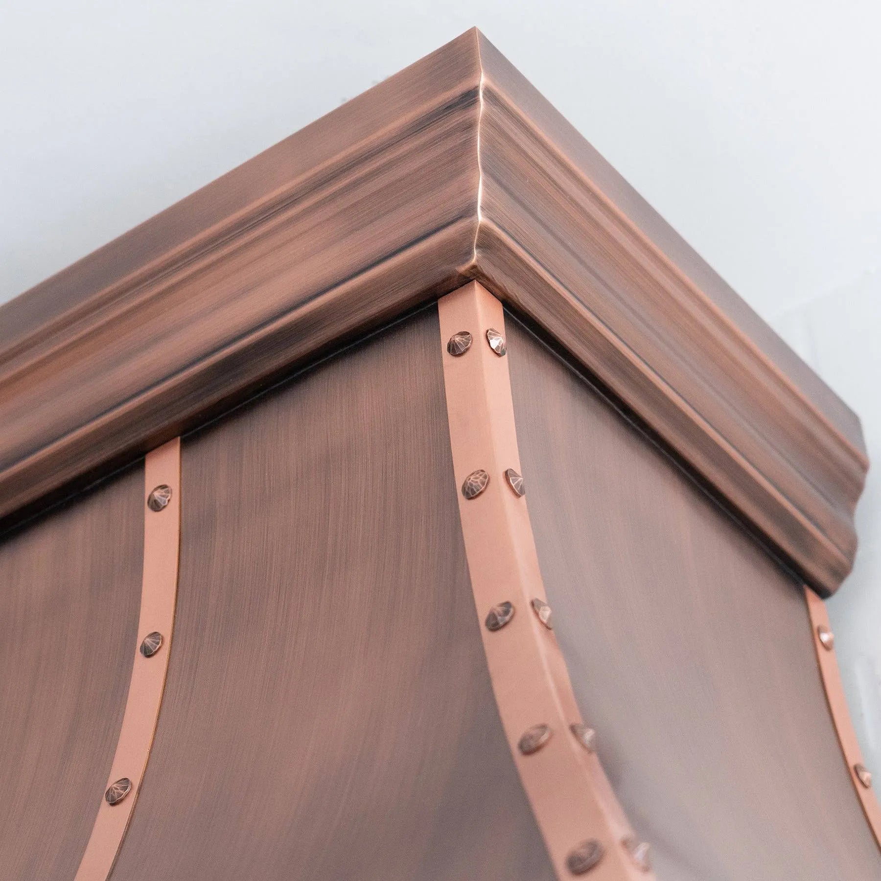 Fobest Antique Copper Range Hood Farmhouse Design FCP-108-Copper Range Hood-Fobest