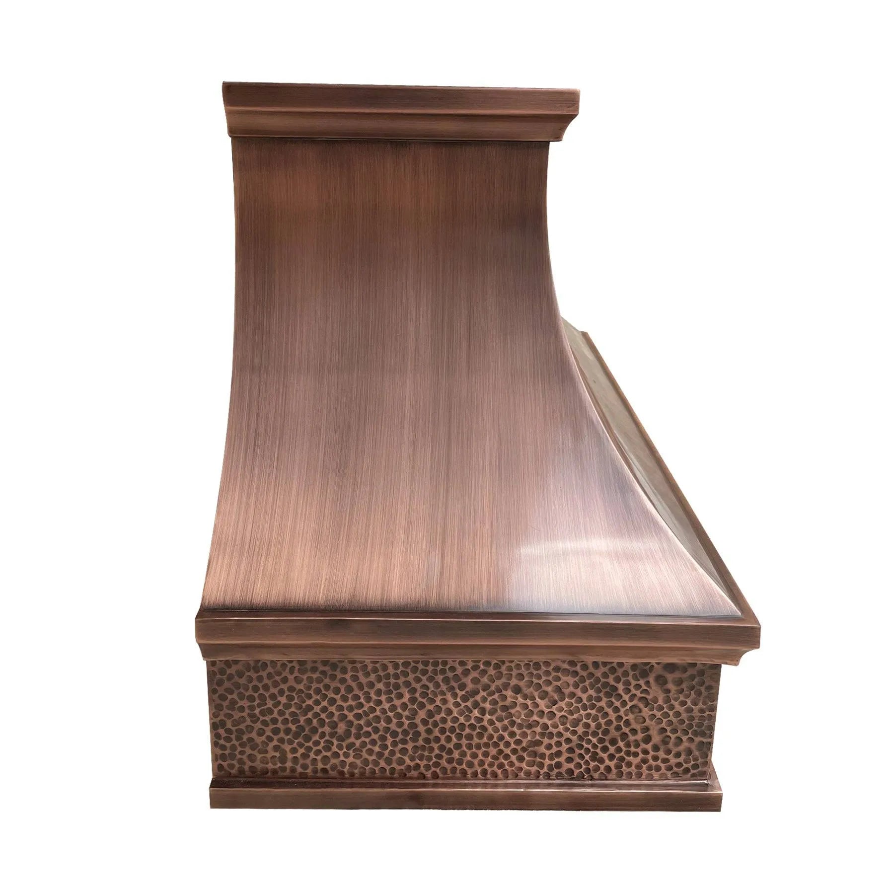 Fobest Antique Copper Range Hood with Grape Motif FCP-70-Copper Range Hood-Fobest