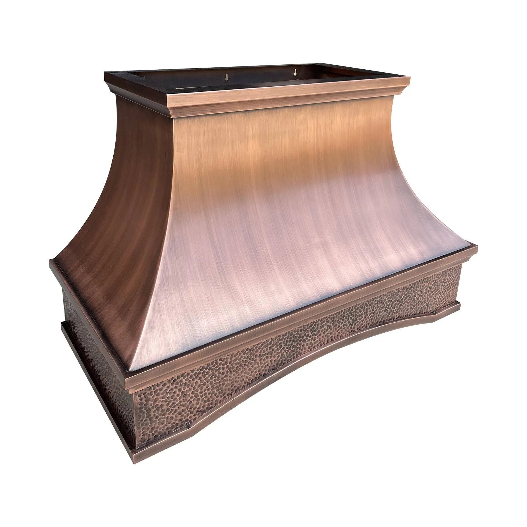 Fobest Antique Copper Range Hood with Grape Motif FCP-70-Copper Range Hood-Fobest