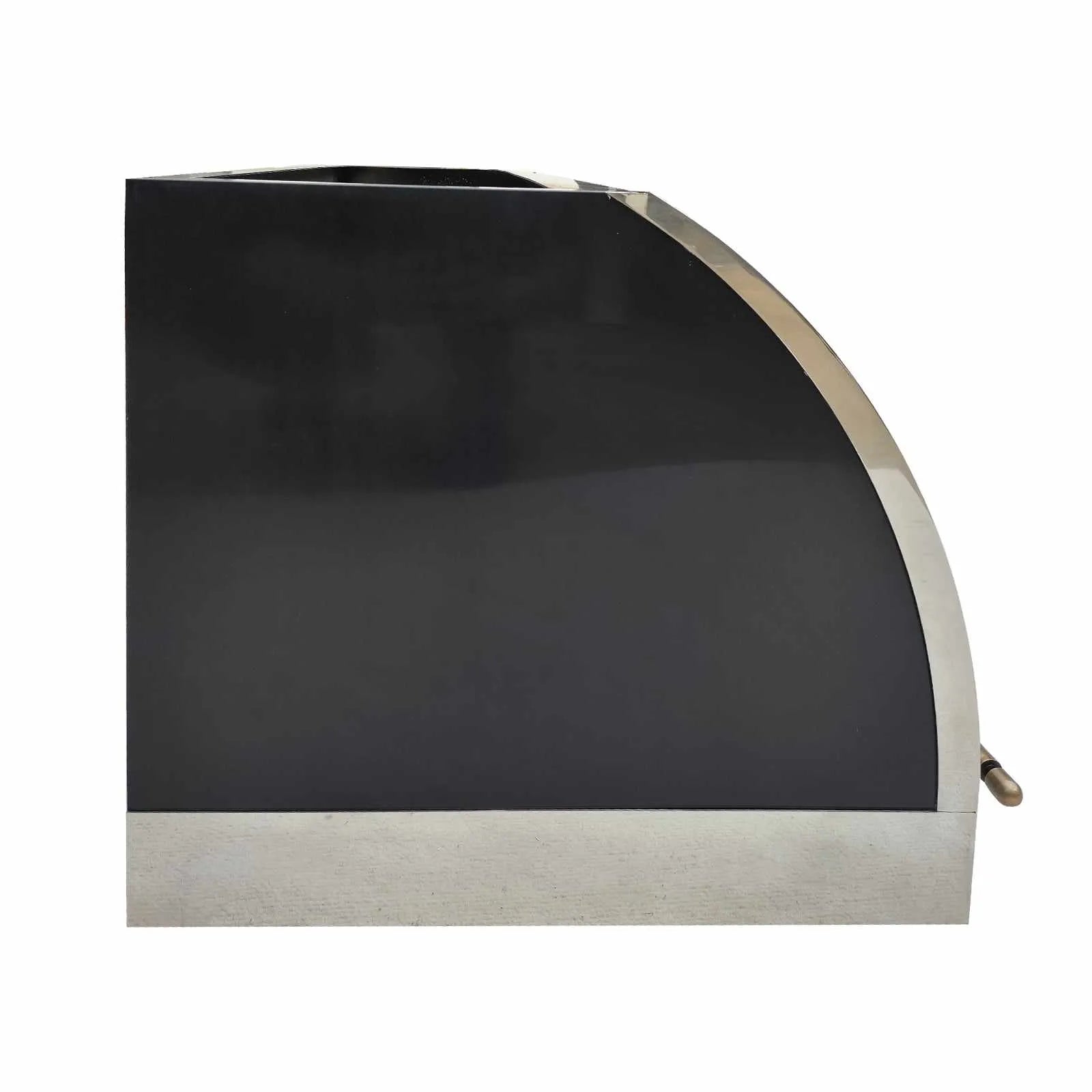 Fobest Barrel Stainless Steel Range Hood Black Finish FSS-186-Stainless Steel Range Hood-Fobest