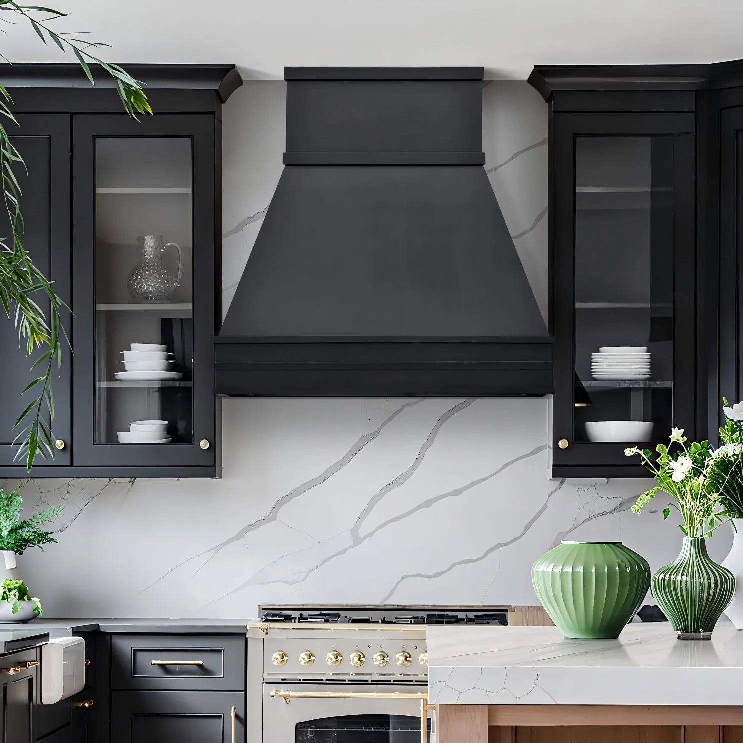 Fobest Black Box Range Hood with Clean Geometric Form FSS-386-Stainless Steel Range Hood-Fobest