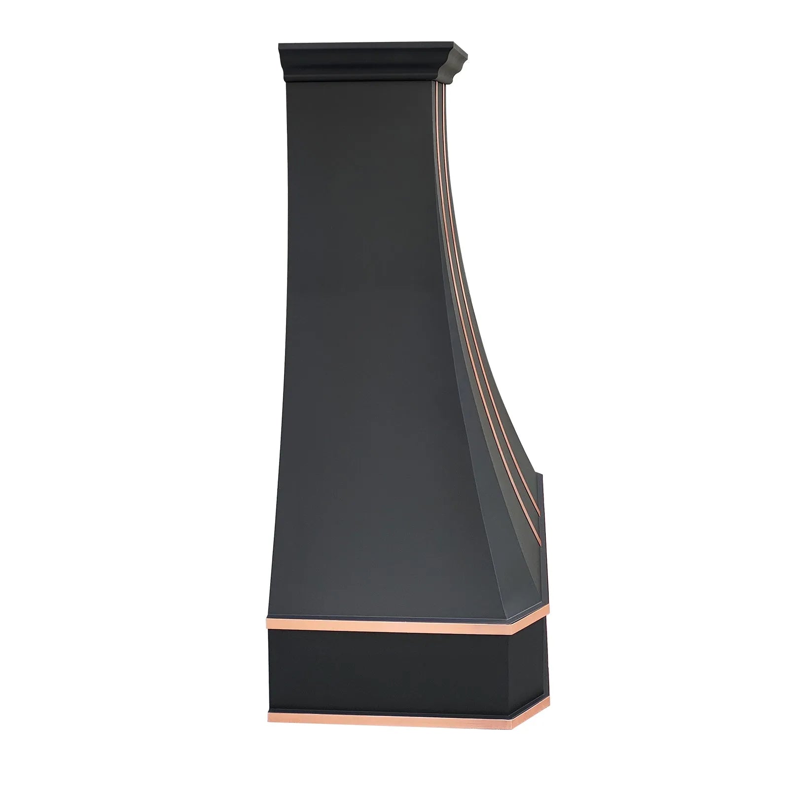 Fobest Black Kitchen Hood Stainless Steel with Copper Accent FSS-326-Stainless Steel Range Hood-Fobest