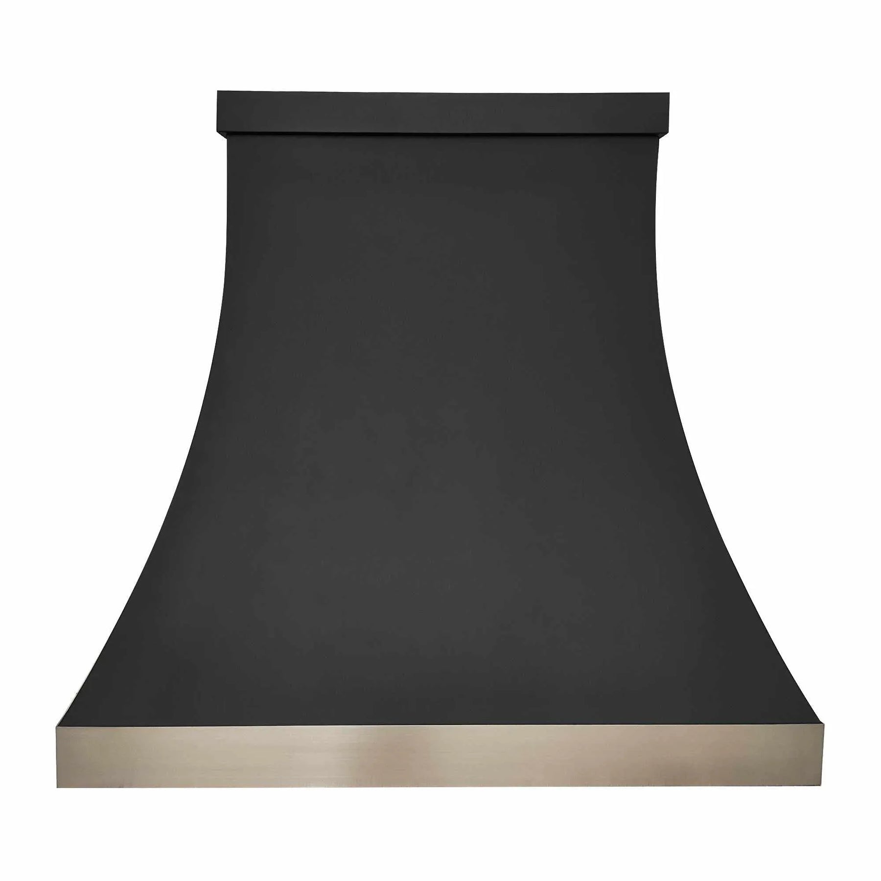 Fobest Black Range Hood Stainless Steel Band FSS-255-Stainless Steel Range Hood-Fobest