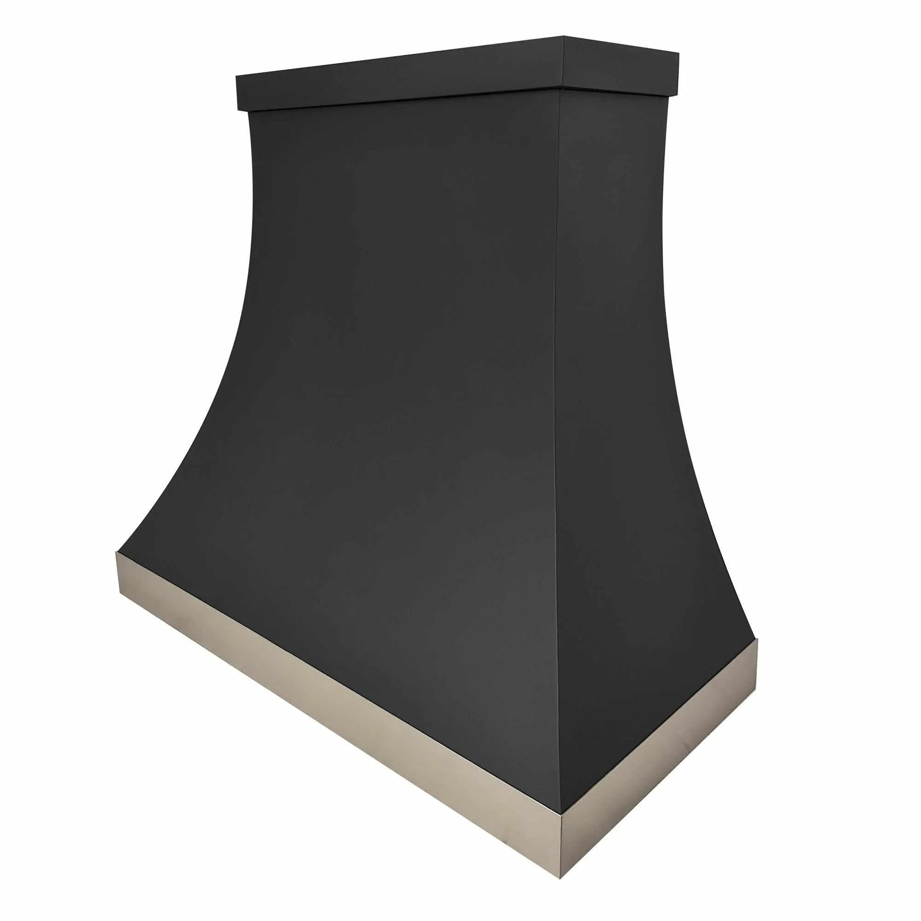 Fobest Black Range Hood Stainless Steel Band FSS-255-Stainless Steel Range Hood-Fobest