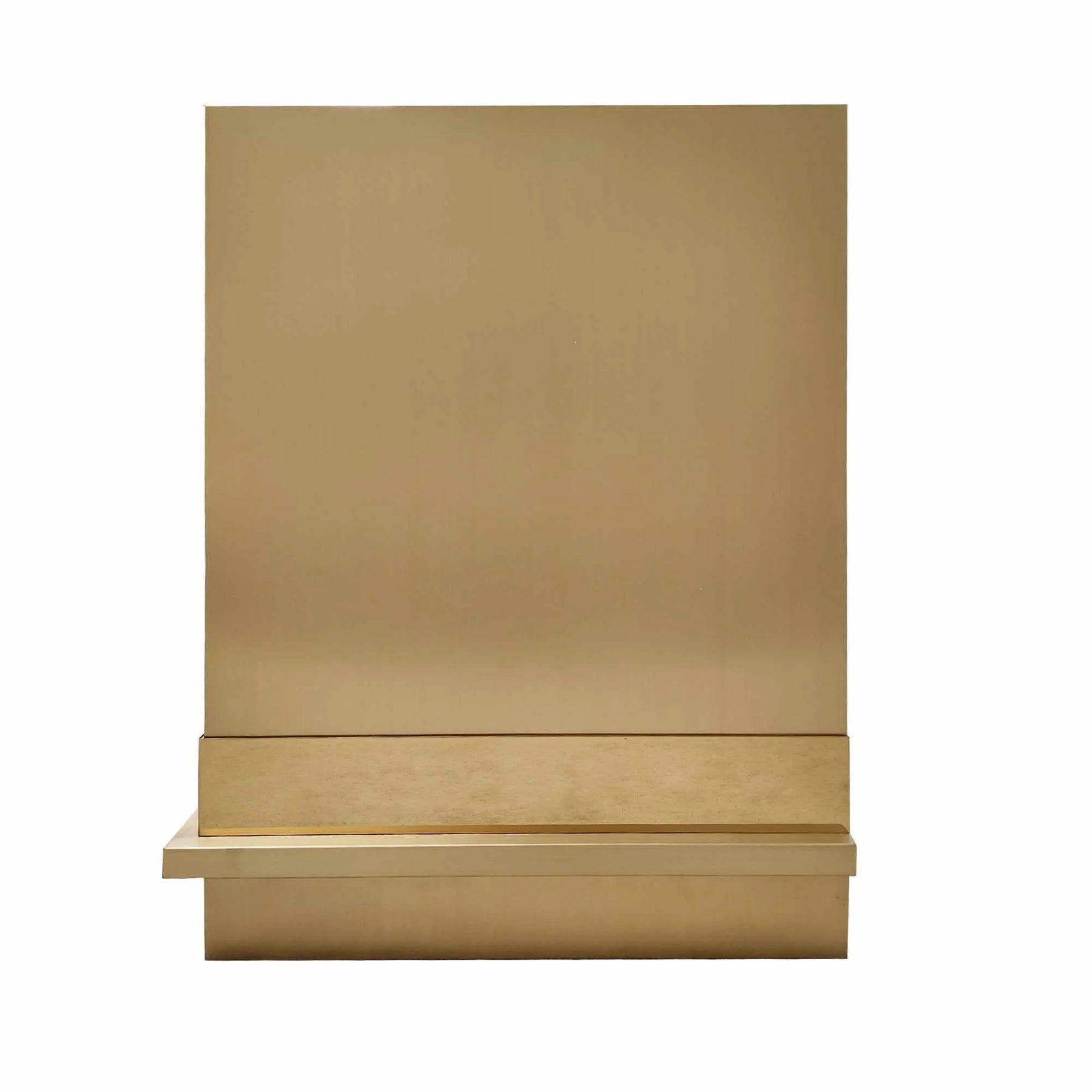 Fobest Box Brass Range Hood with Mirror Straps FSS-215-Stainless Steel Range Hood-Fobest