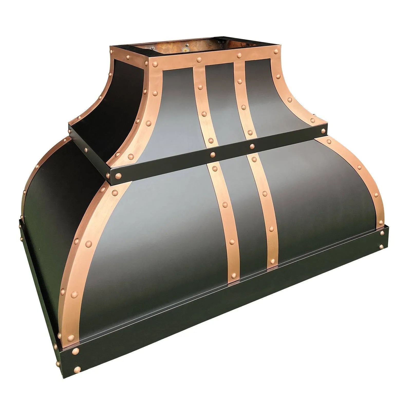 Fobest Brass and Stainless Steel Range Hood FSS-15-Stainless Steel Range Hood-Fobest