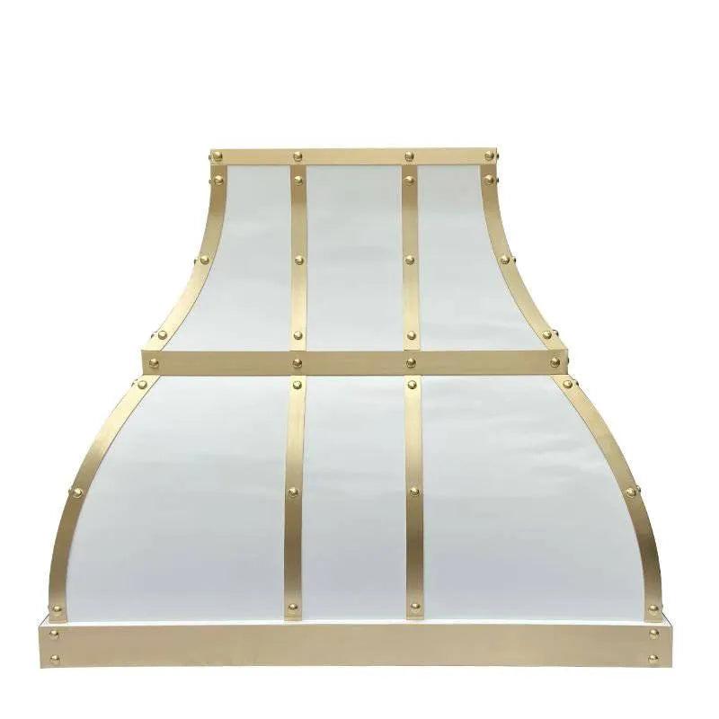 Fobest Brass and Stainless Steel Range Hood FSS-15-Stainless Steel Range Hood-Fobest