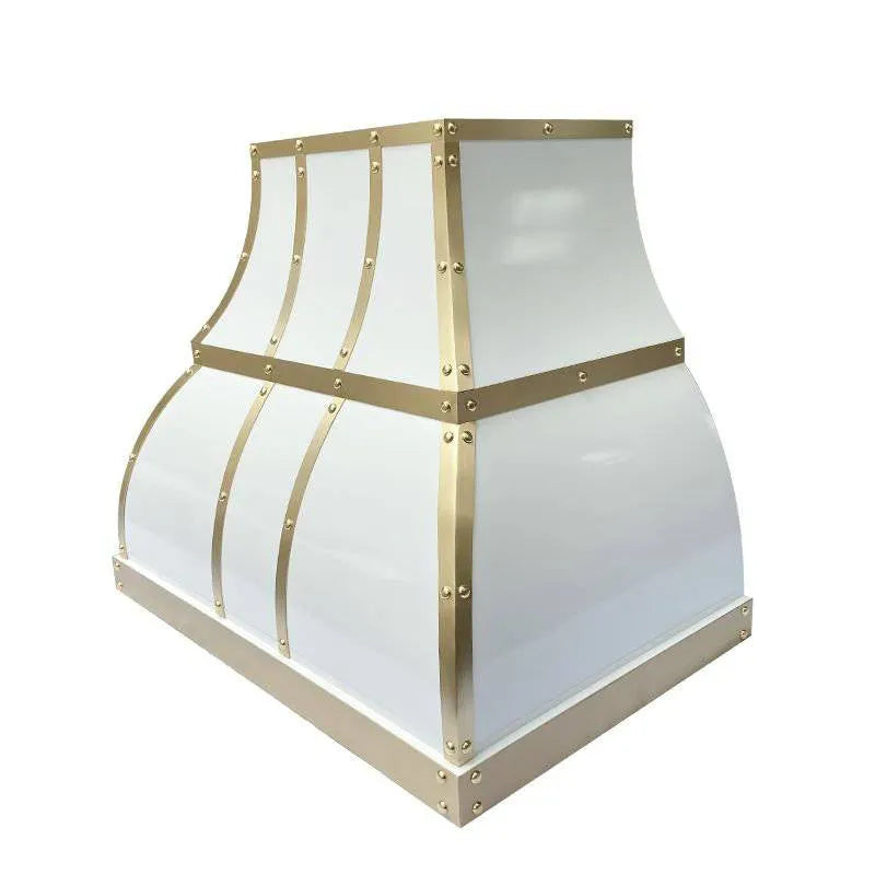 Fobest Brass and Stainless Steel Range Hood FSS-15-Stainless Steel Range Hood-Fobest