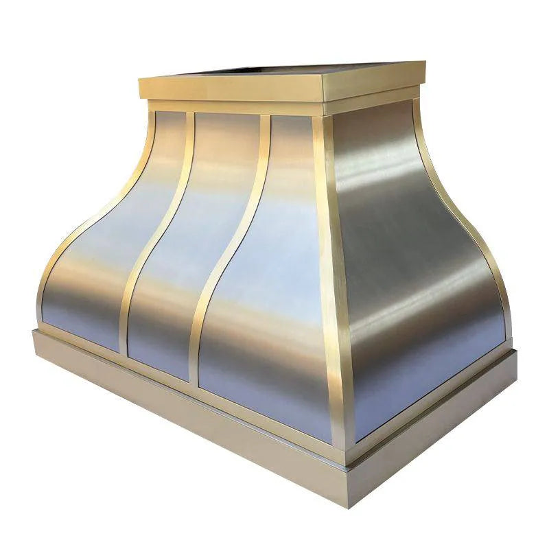 Fobest Brushed Stainless Steel Custom Range Hood FSS-45-Stainless Steel Range Hood-Fobest