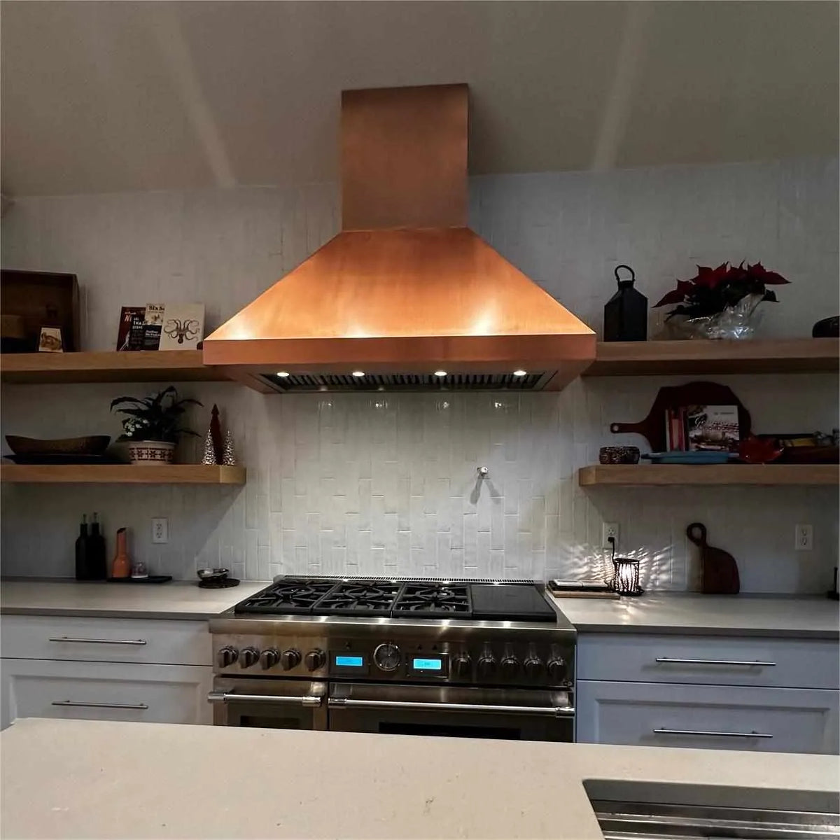 Fobest Chimney Copper Range Hood FCP-81-Copper Range Hood-Fobest