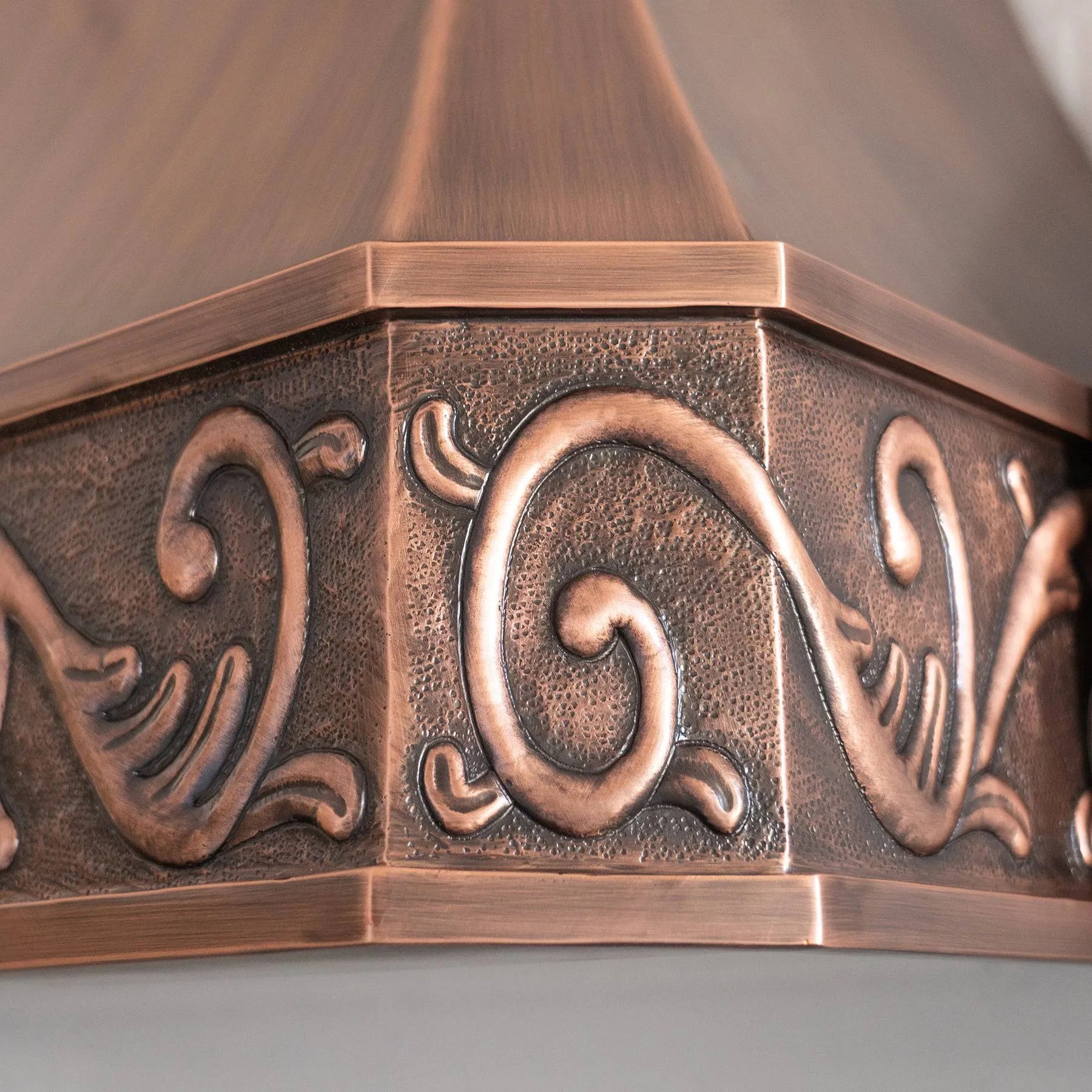 Fobest Classic Antique Copper Range Hood FCP-69-Copper Range Hood-Fobest