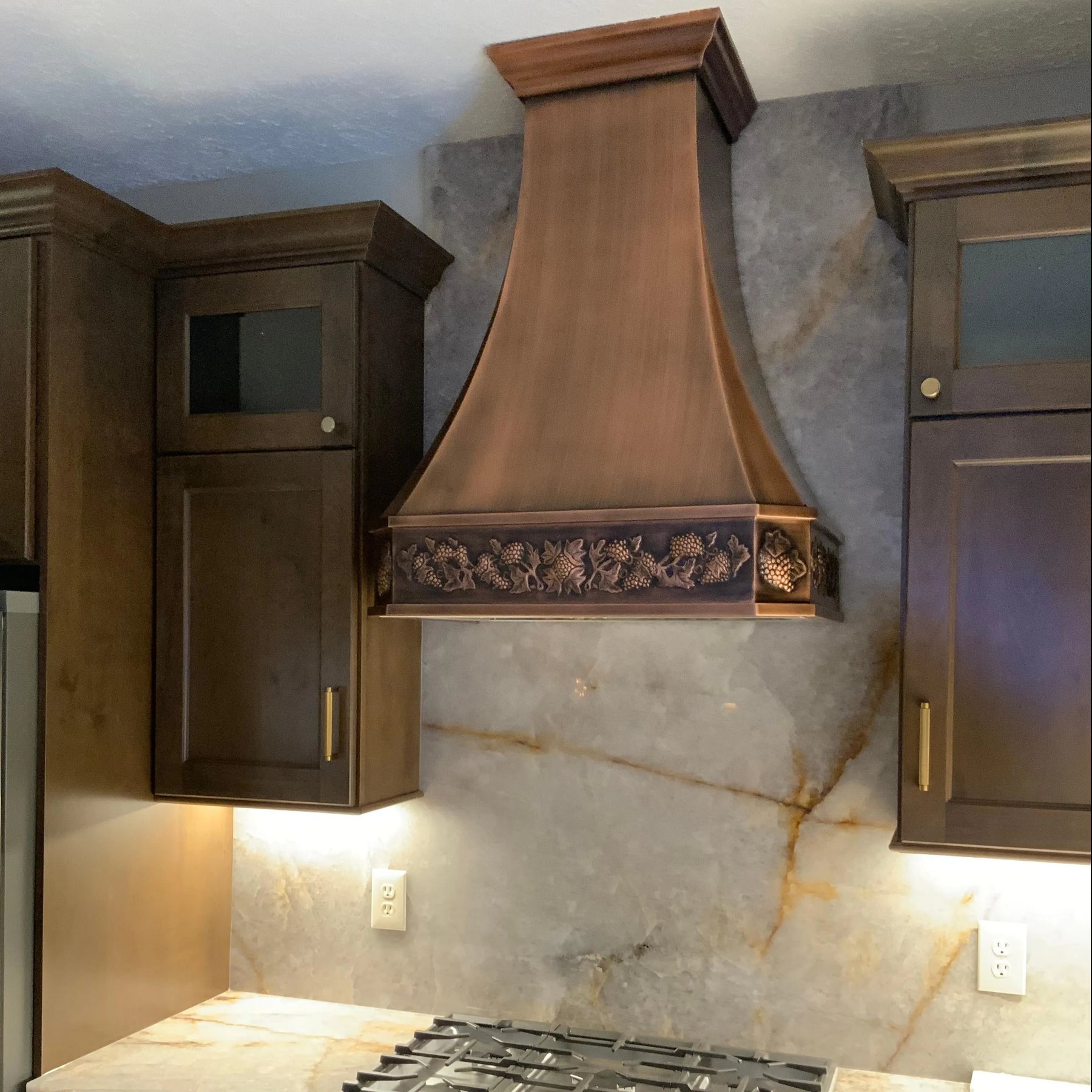 Fobest Classic Antique Copper Range Hood FCP-69-Copper Range Hood-Fobest