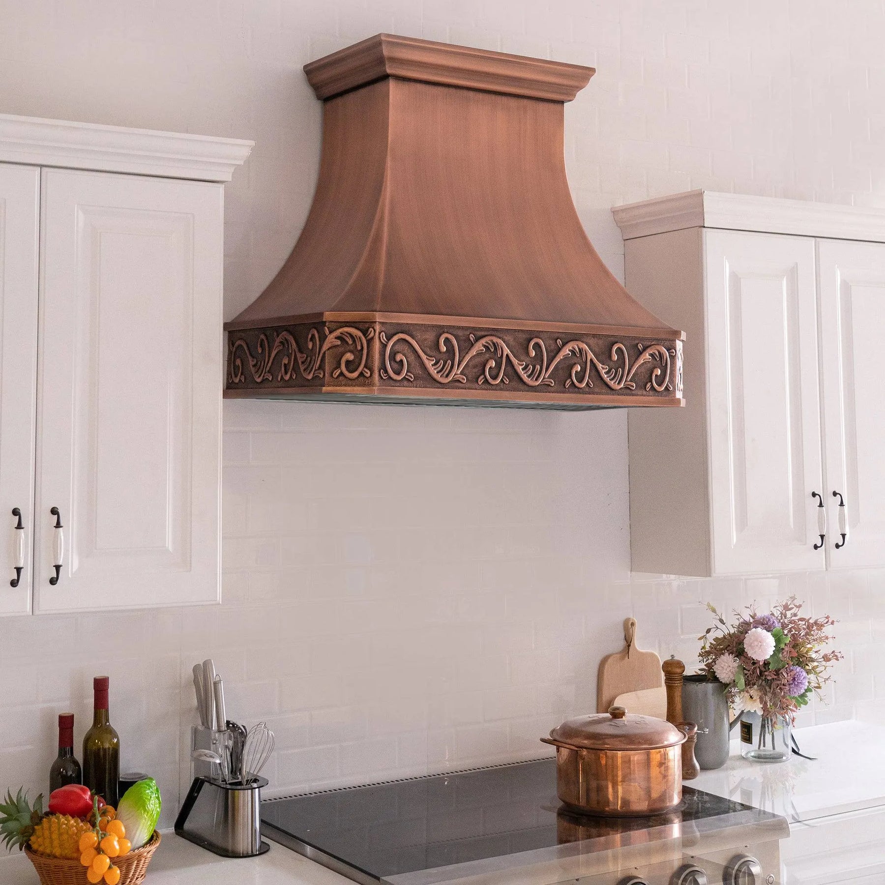 Fobest Classic Antique Copper Range Hood FCP-69-Copper Range Hood-Fobest