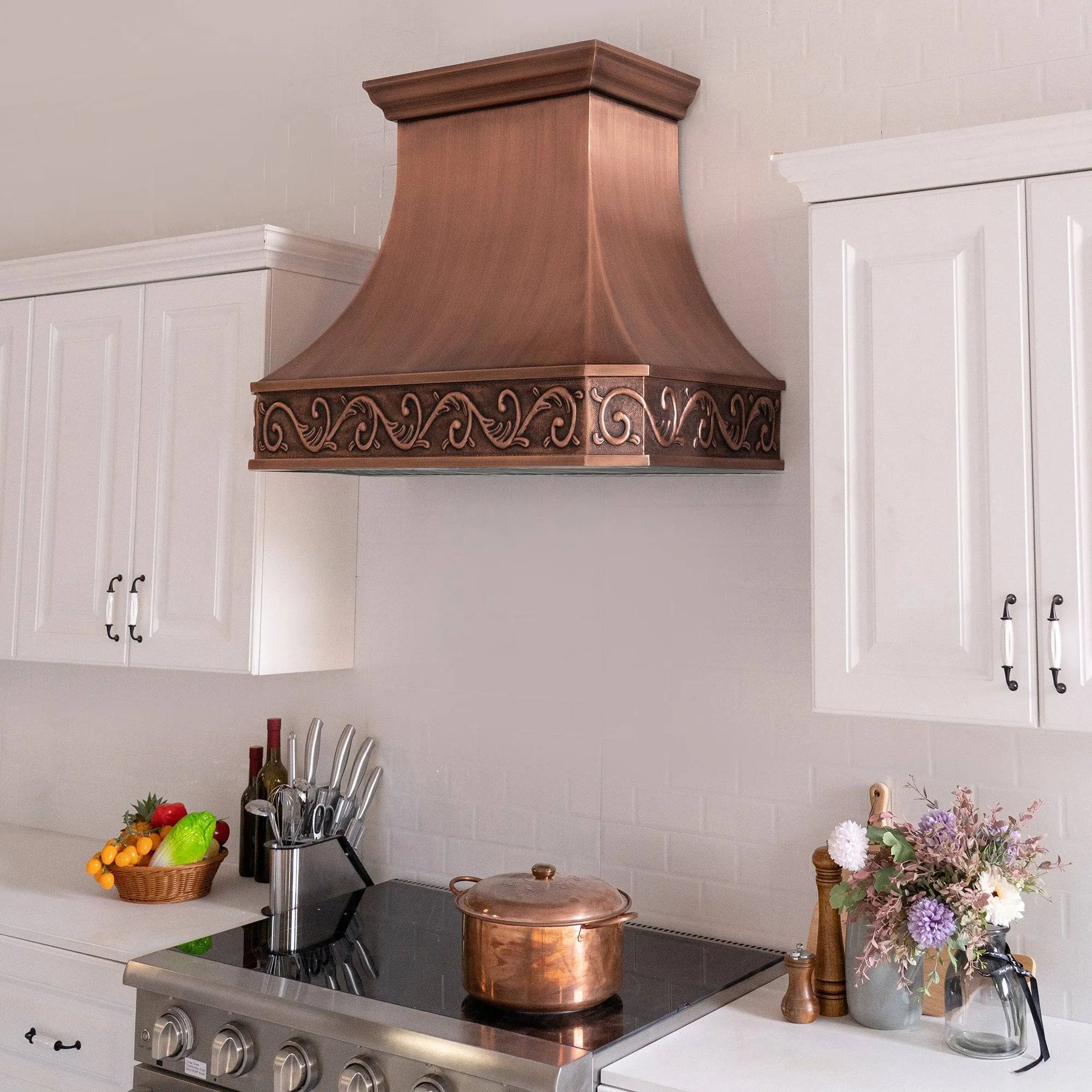 Fobest Classic Antique Copper Range Hood FCP-69-Copper Range Hood-Fobest