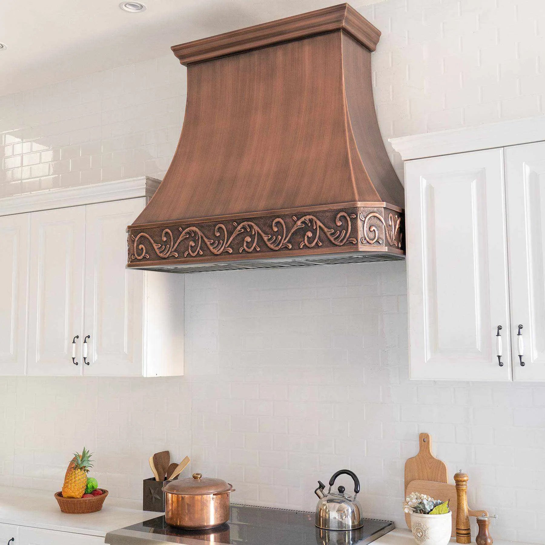 Fobest Classic Antique Copper Range Hood FCP-69-Copper Range Hood-Fobest