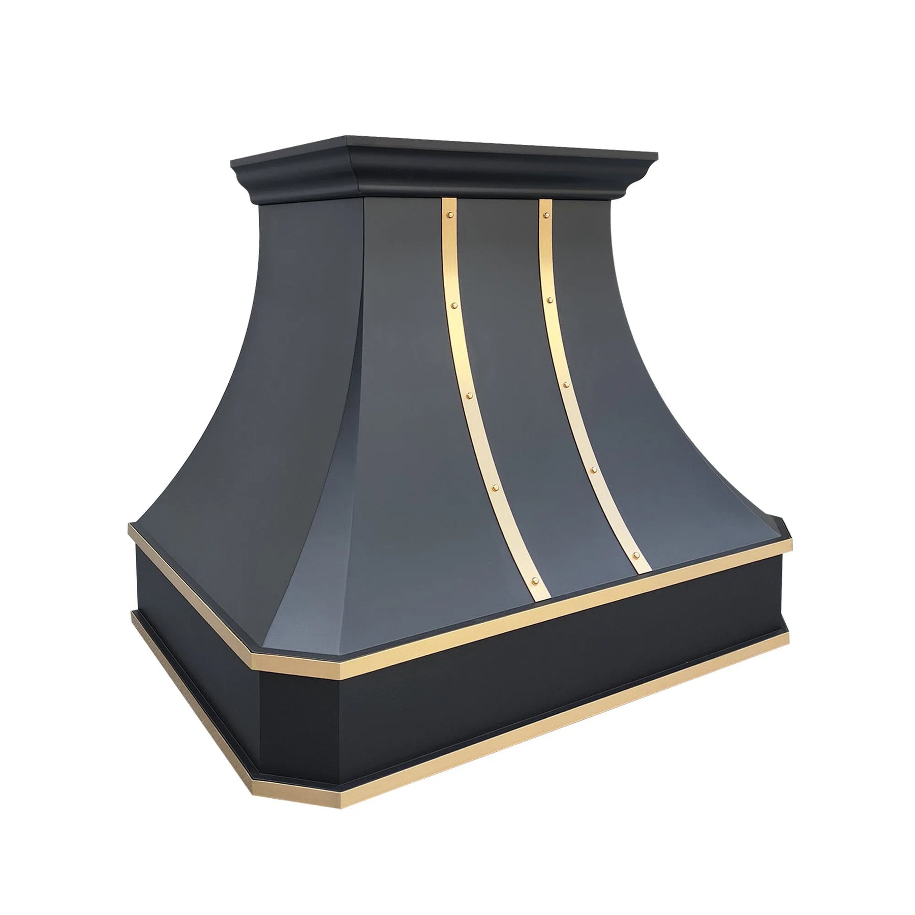 Fobest Classic Black Stainless Steel Range Hood FSS-90-Stainless Steel Range Hood-Fobest