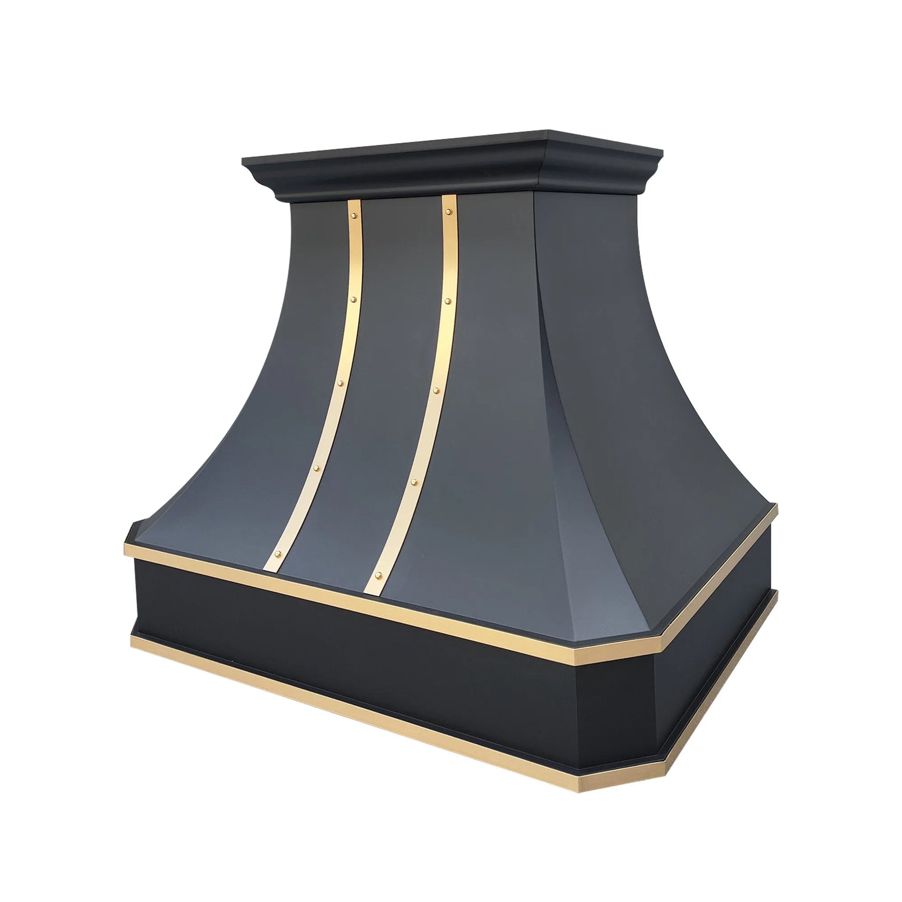 Fobest Classic Black Stainless Steel Range Hood FSS-90-Stainless Steel Range Hood-Fobest
