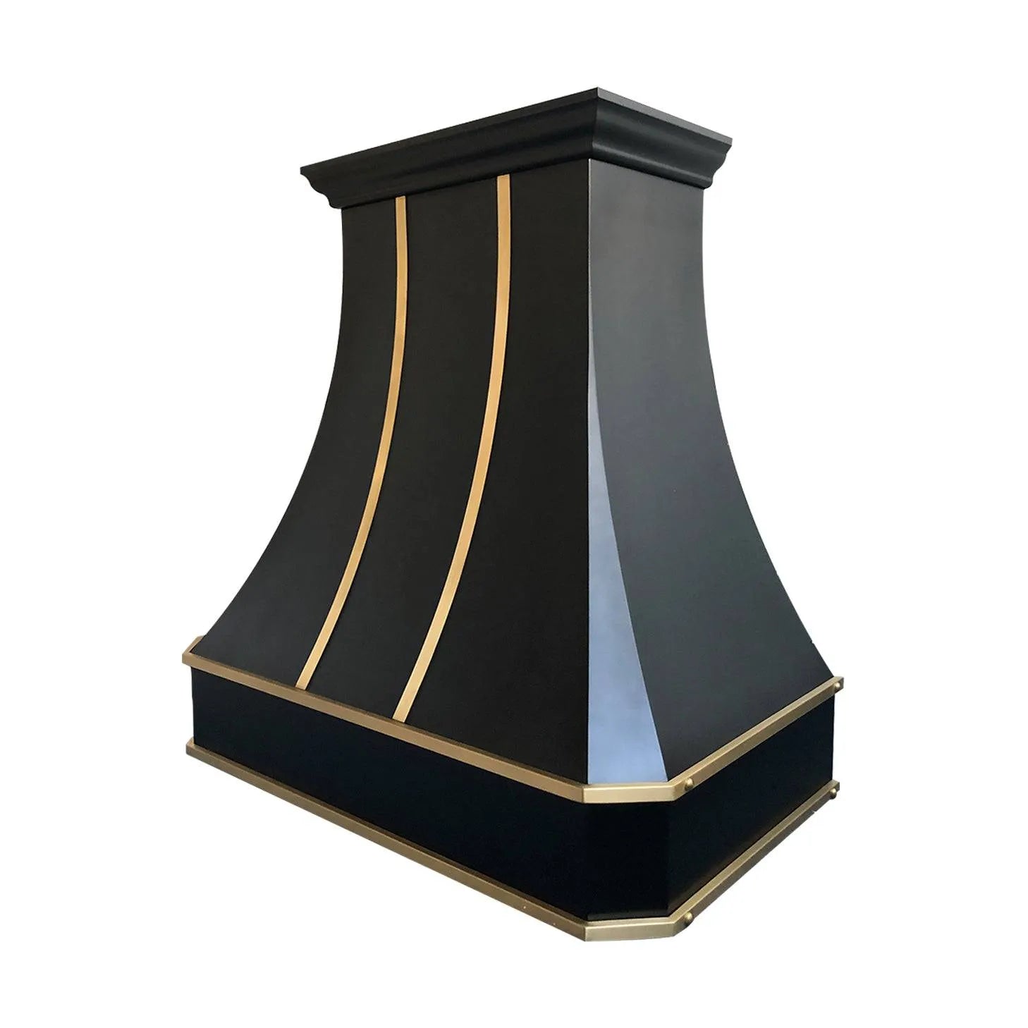 Fobest Classic Black Stainless Steel Range Hood FSS-90-Stainless Steel Range Hood-Fobest