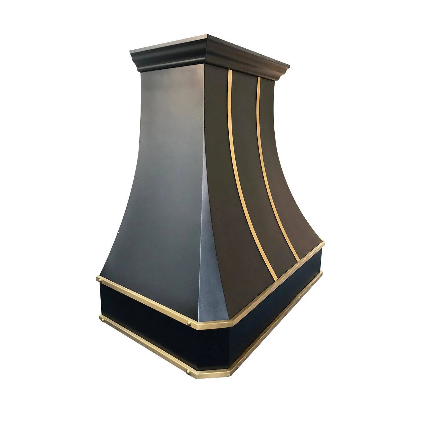Fobest Classic Black Stainless Steel Range Hood FSS-90-Stainless Steel Range Hood-Fobest