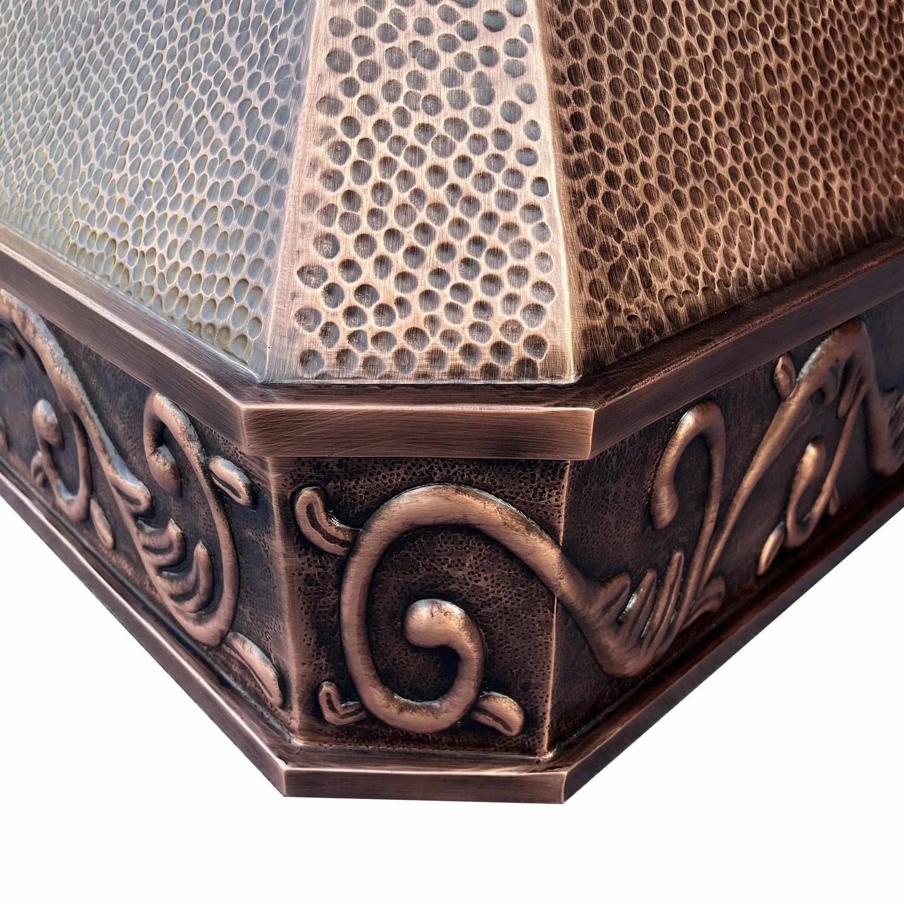 Fobest Classic Copper Range Hood with Classic Apron Pattern FCP-30-Copper Range Hood-Fobest