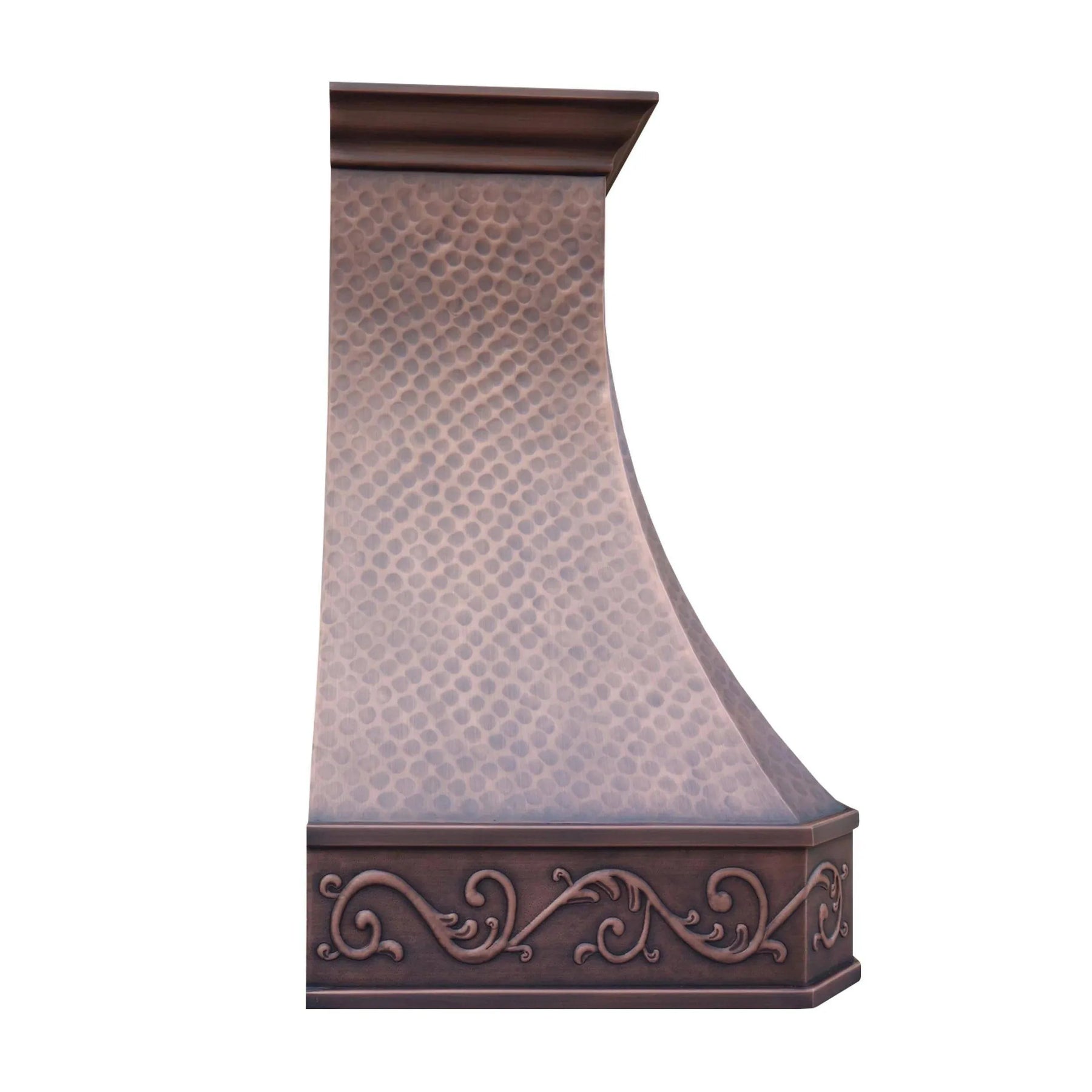 Fobest Classic Copper Range Hood with Classic Apron Pattern FCP-30-Copper Range Hood-Fobest