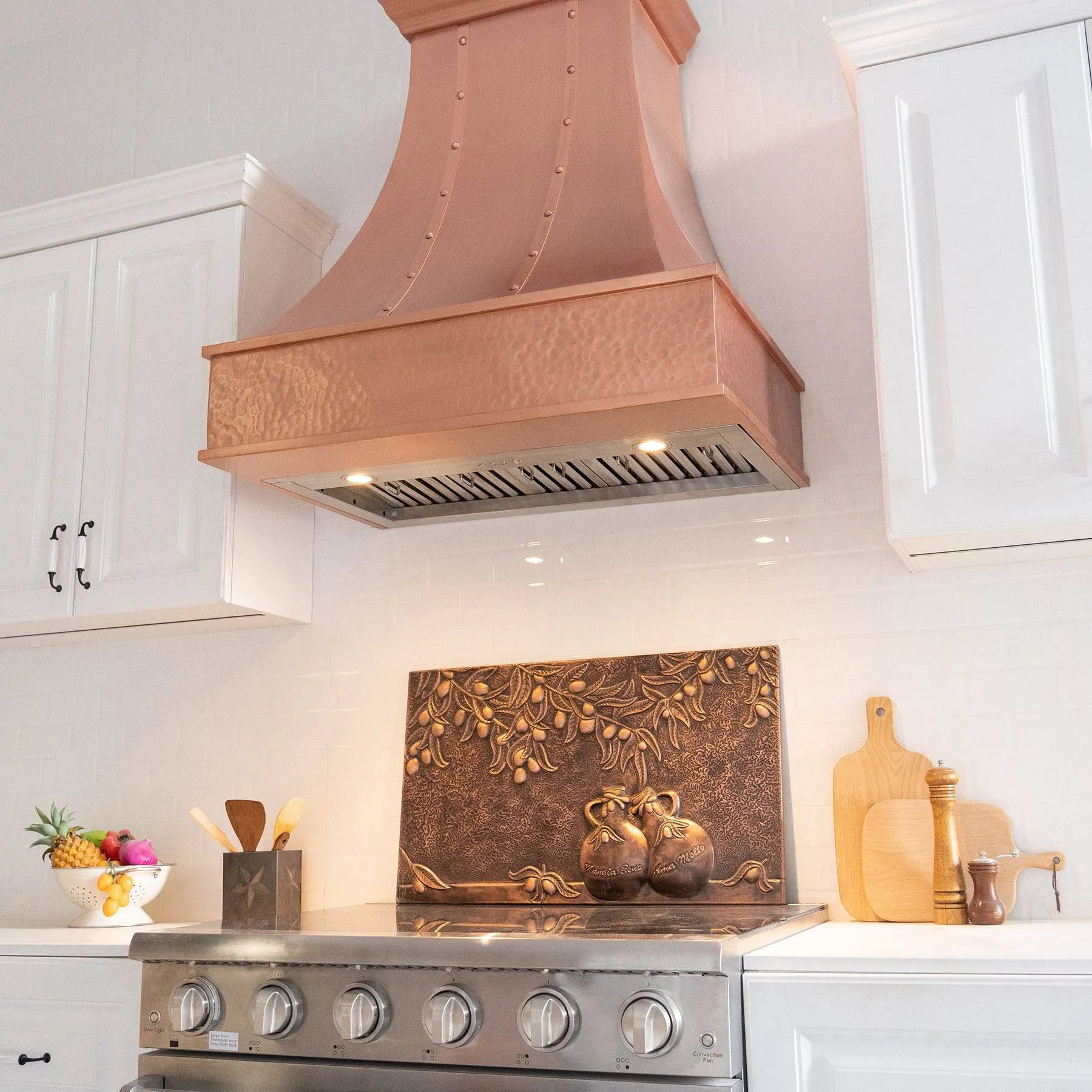 Fobest Classic Custom Copper Kitchen Hood FCP-107-Copper Range Hood-Fobest