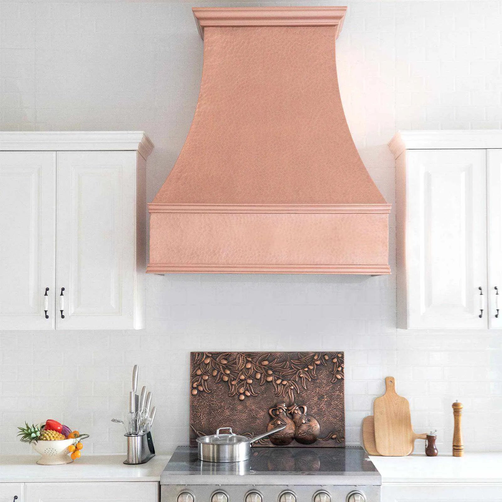 Fobest Classic Custom Copper Kitchen Hood FCP-11-Copper Range Hood-Fobest
