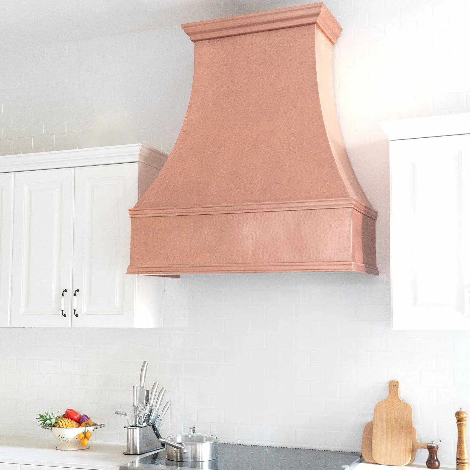 Fobest Classic Custom Copper Kitchen Hood FCP-11-Copper Range Hood-Fobest