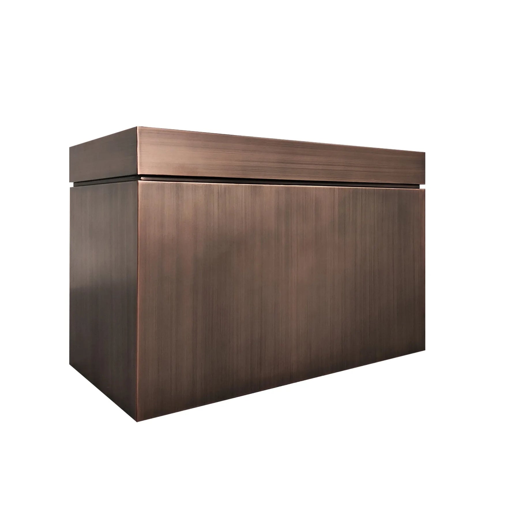 Fobest Copper Kitchen Hood Box Shape FCP-258-Copper Range Hood-Fobest