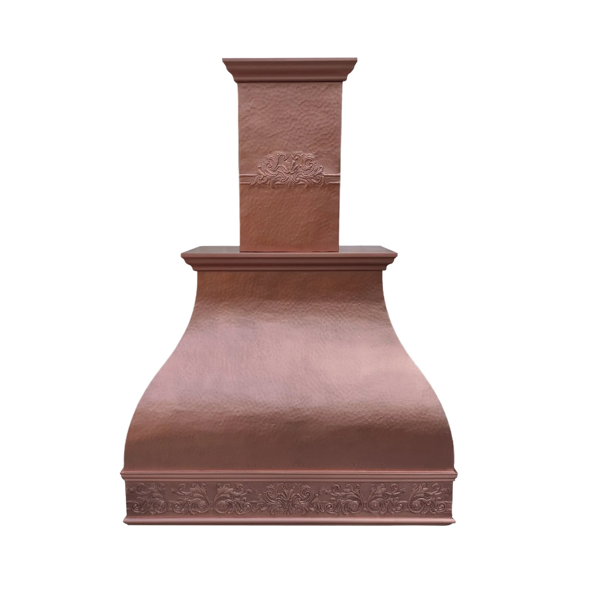 Fobest Copper Kitchen Hood with Chimney Design FCP-238-Copper Range Hood-Fobest
