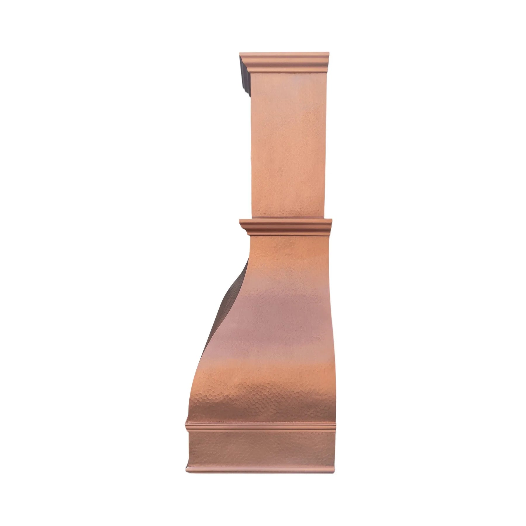 Fobest Copper Kitchen Hood with Chimney Design FCP-238-Copper Range Hood-Fobest