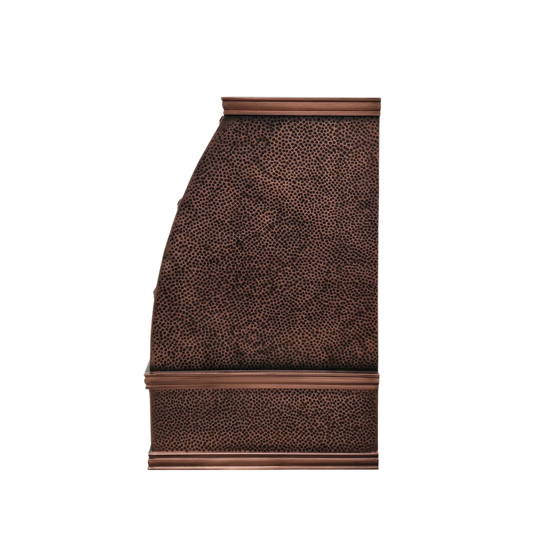 Fobest Copper Kitchen Hood with Pot Rail FCP-115-Copper Range Hood-Fobest