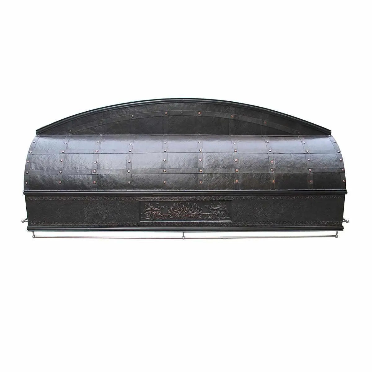 Fobest Copper Kitchen Hood with Pot Rail FCP-115-Copper Range Hood-Fobest