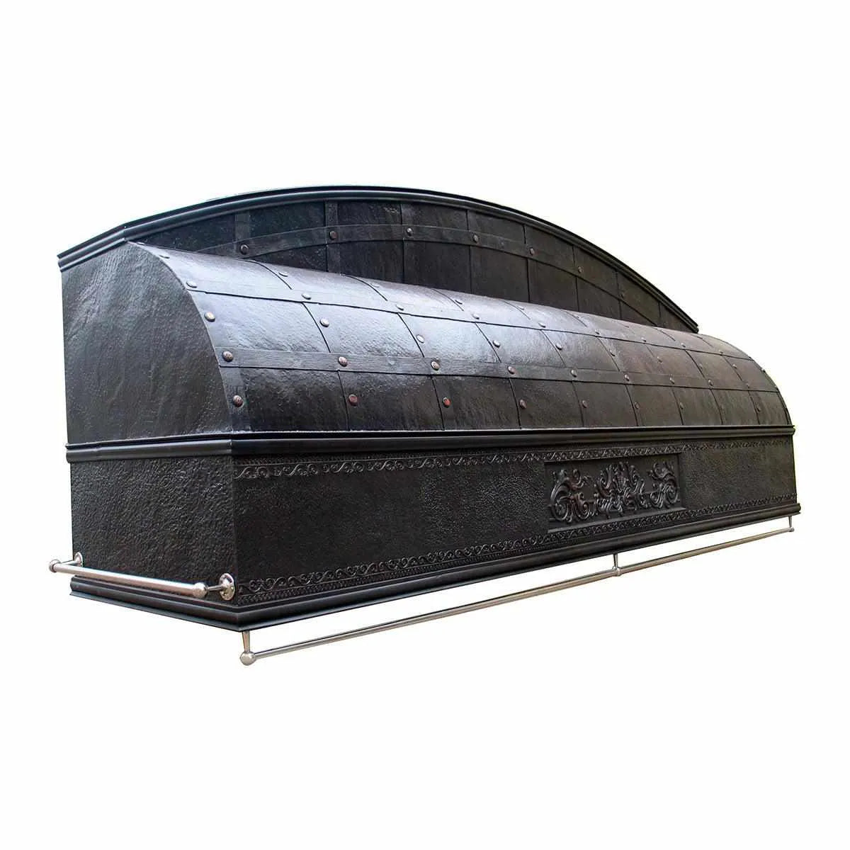 Fobest Copper Kitchen Hood with Pot Rail FCP-115-Copper Range Hood-Fobest