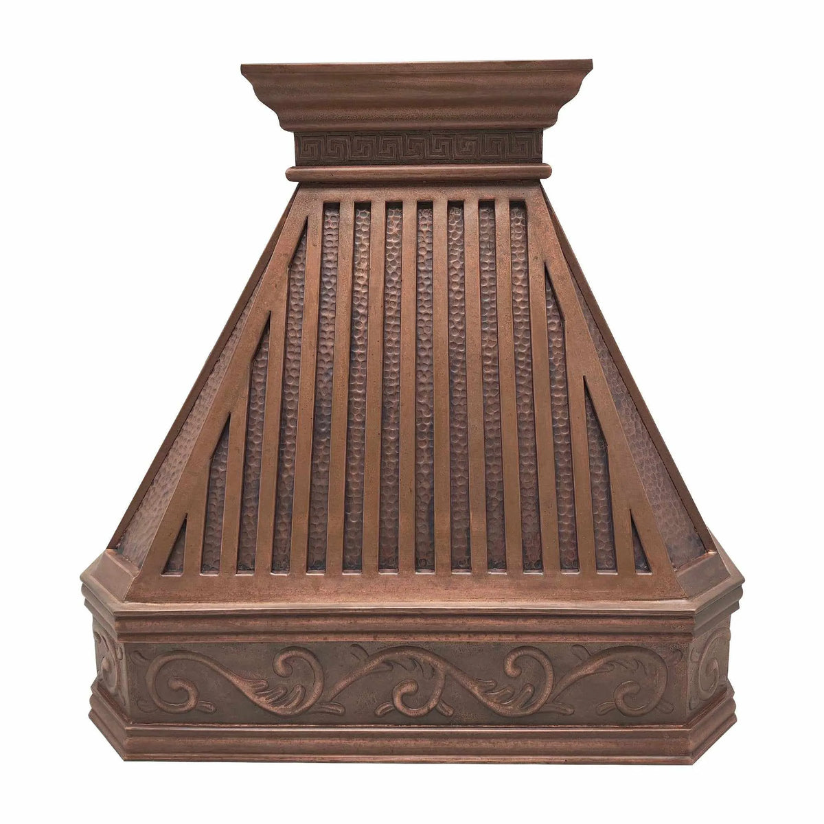 Fobest Copper Kitchen Hood with Vintage Color Design FCP-166-Copper Range Hood-Fobest