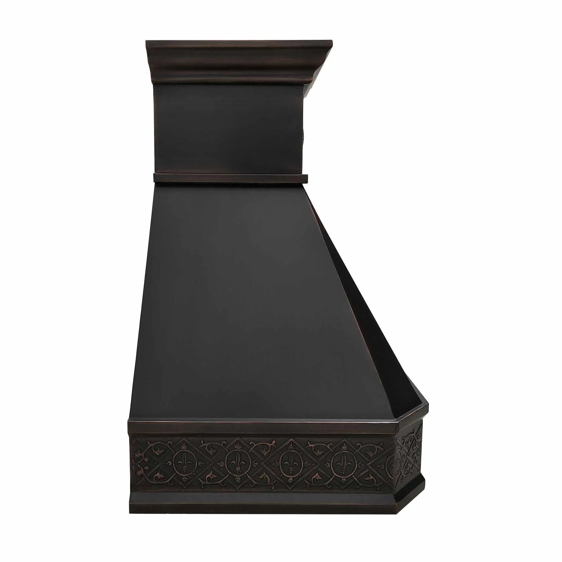 Fobest Copper Kitchen Hood with Vintage Design FCP-164-Copper Range Hood-Fobest