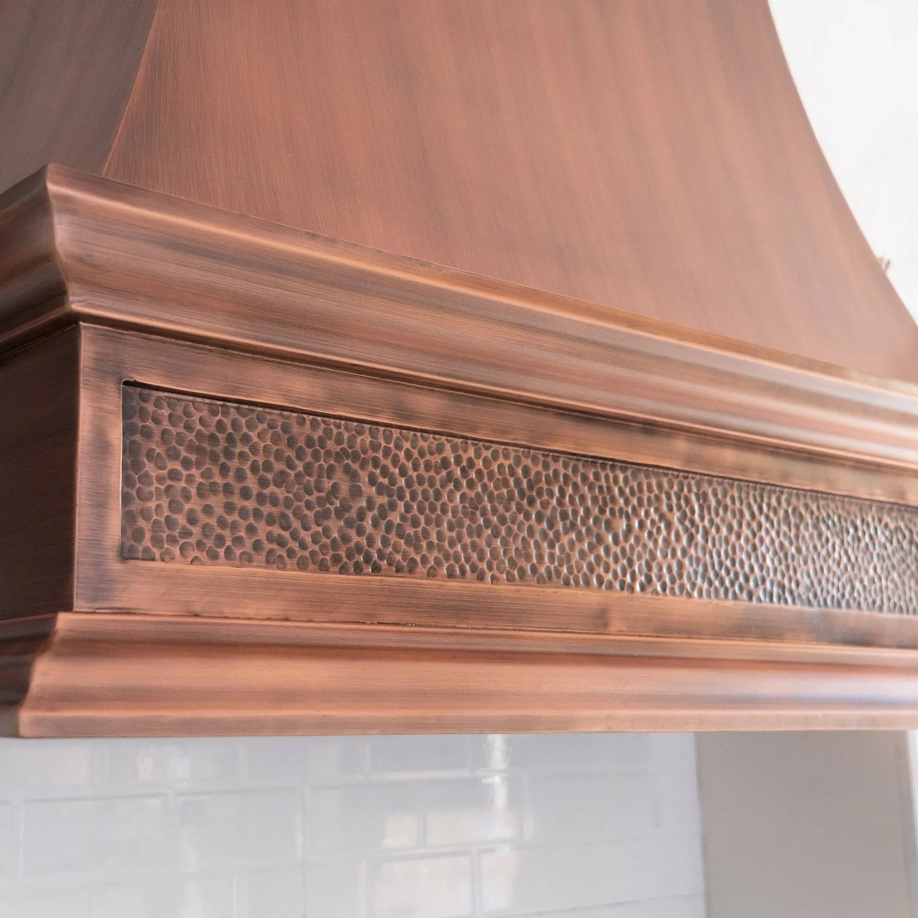 Fobest Copper Kitchen Hood with Vintage Design FCP-98-Copper Range Hood-Fobest