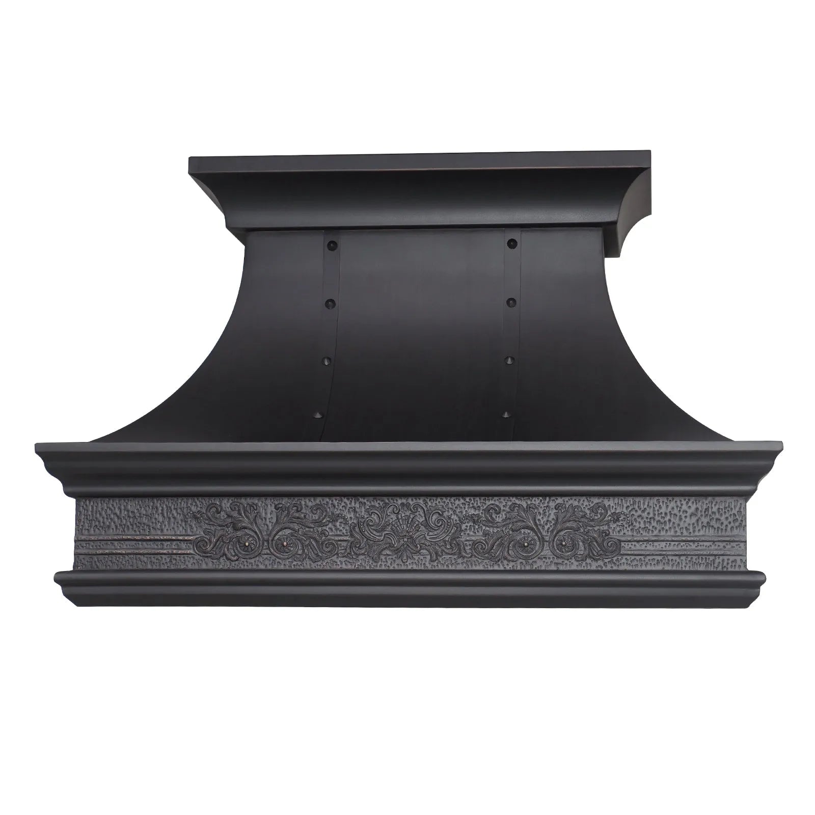 Fobest Copper Kitchen Range Hood with Ornamental Trim FCP-262-Copper Range Hood-Fobest