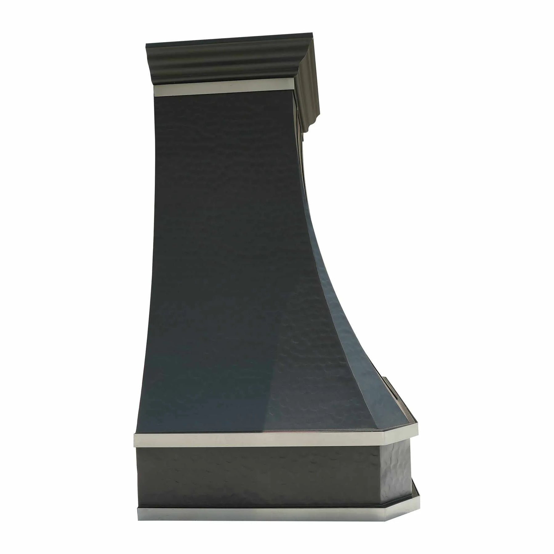 Fobest Copper Kitchen Range Hood with stainless steel straps FCP-133-Copper Range Hood-Fobest