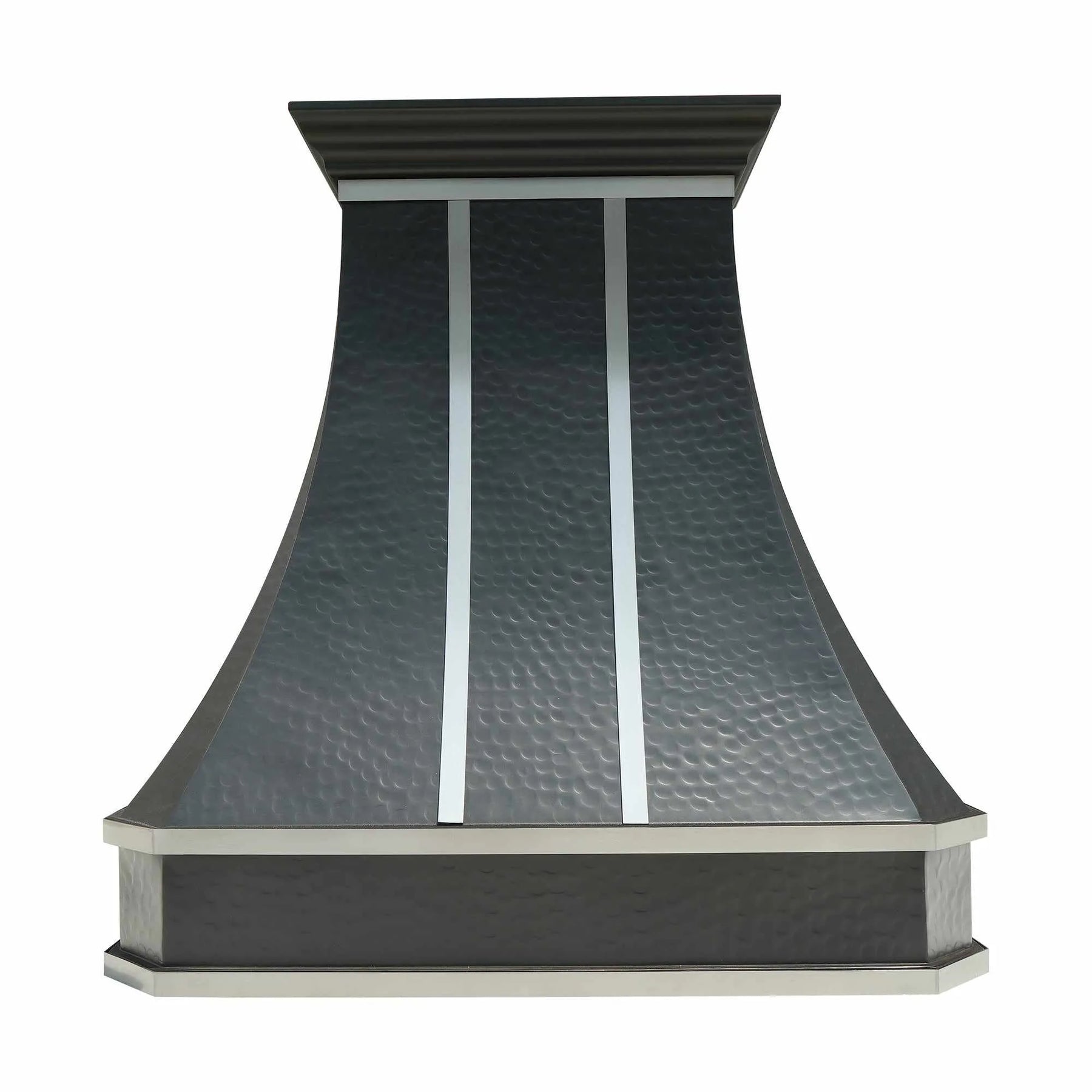 Fobest Copper Kitchen Range Hood with stainless steel straps FCP-133-Copper Range Hood-Fobest