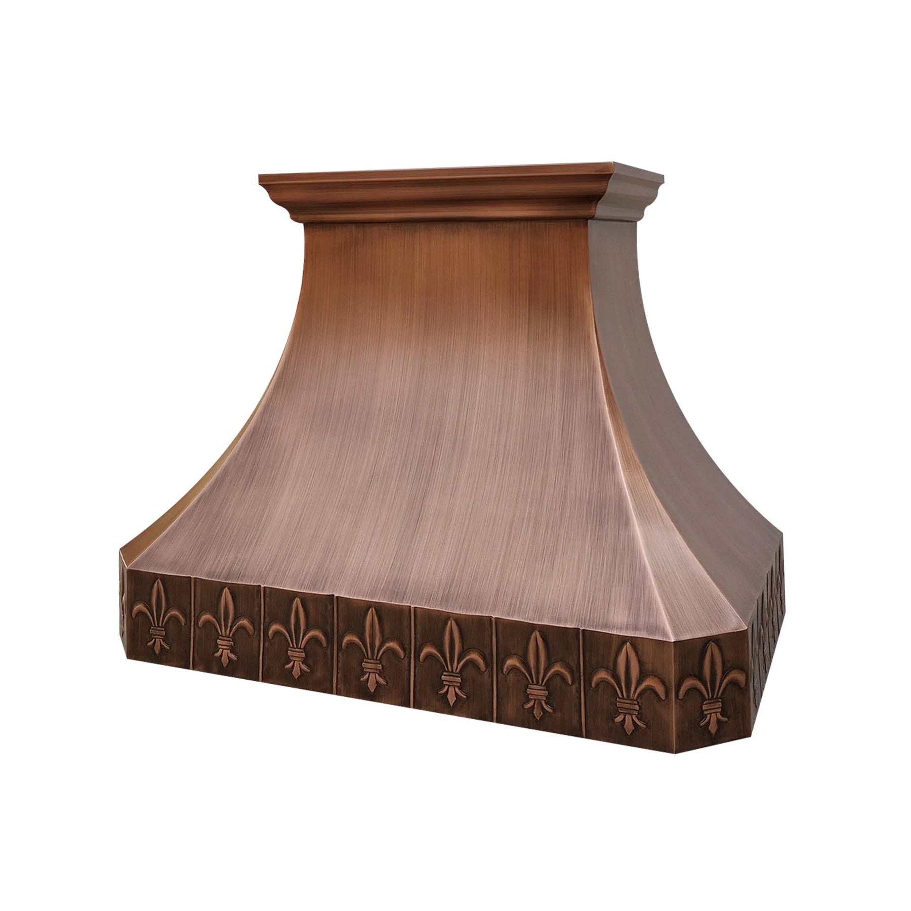 Fobest Copper Metal Range Hood Sword Pattern FCP-247-Copper Range Hood-Fobest